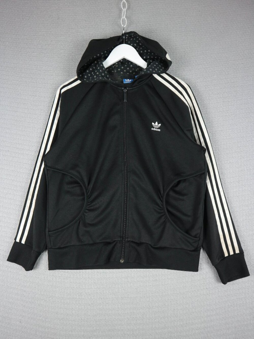 Adidas Womens Hooded Track Zip Up Jacket Womens XL